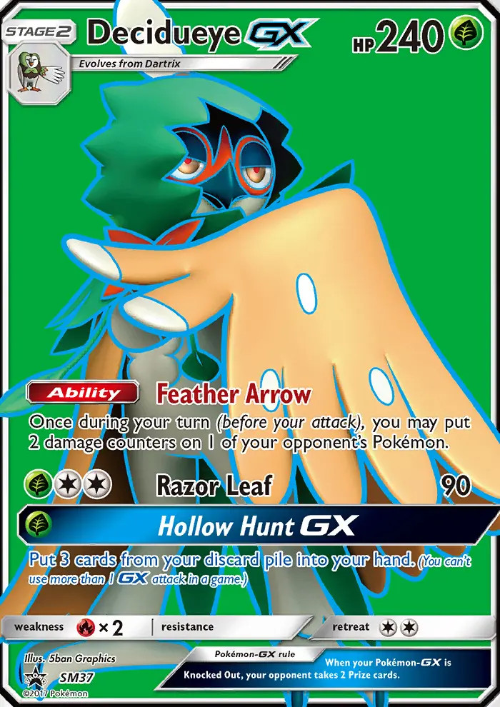 Decidueye GX #37