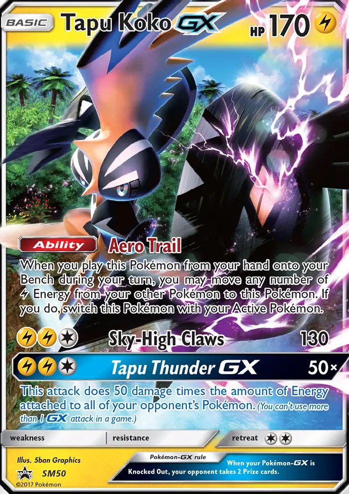 Tapu Koko GX #50
