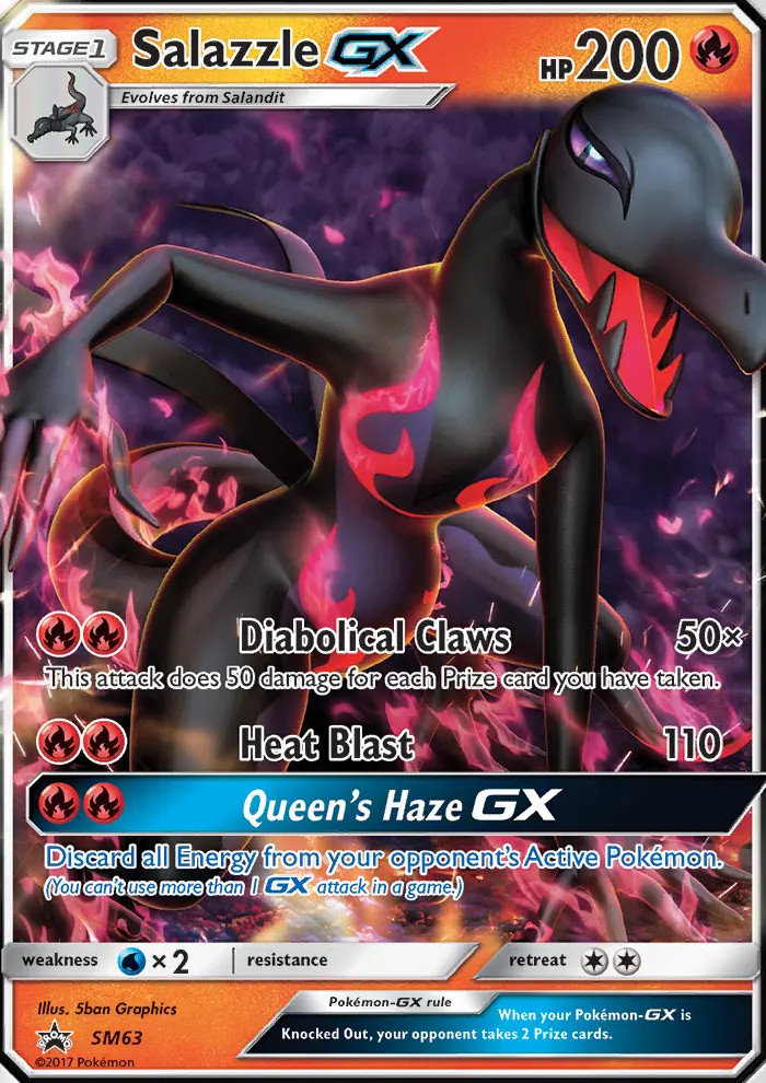 Salazzle GX #63