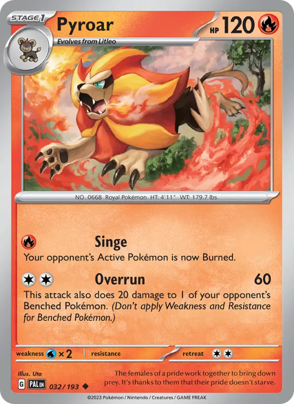 Pyroar #032