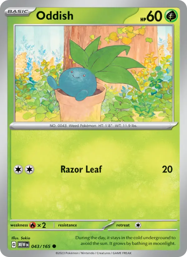 Oddish #043