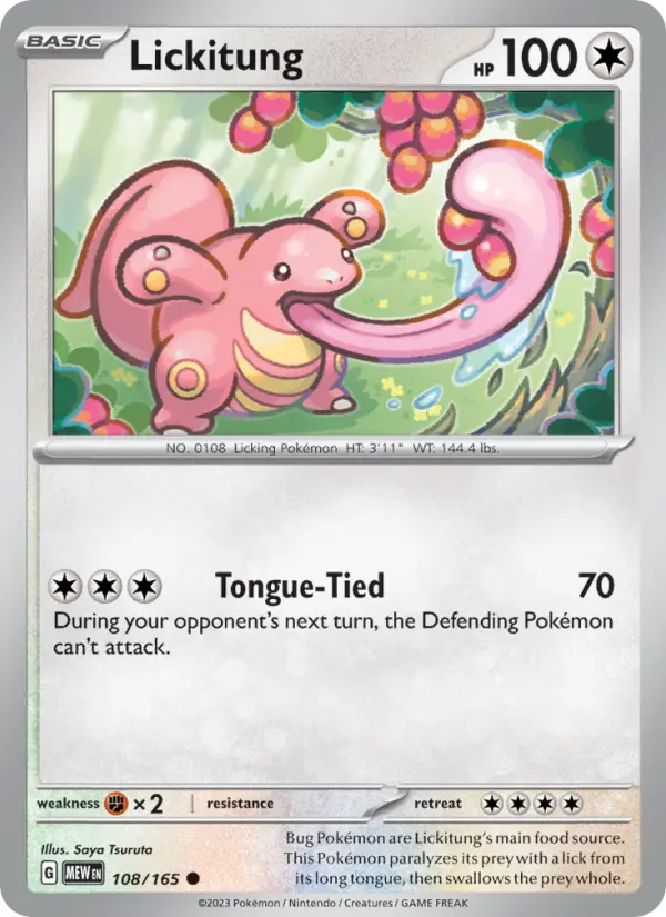 Lickitung #108
