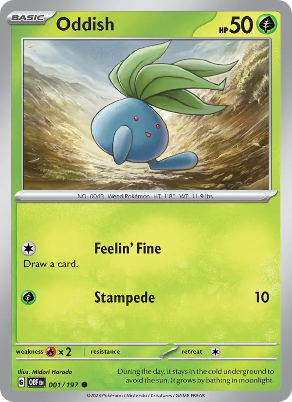 Oddish #001