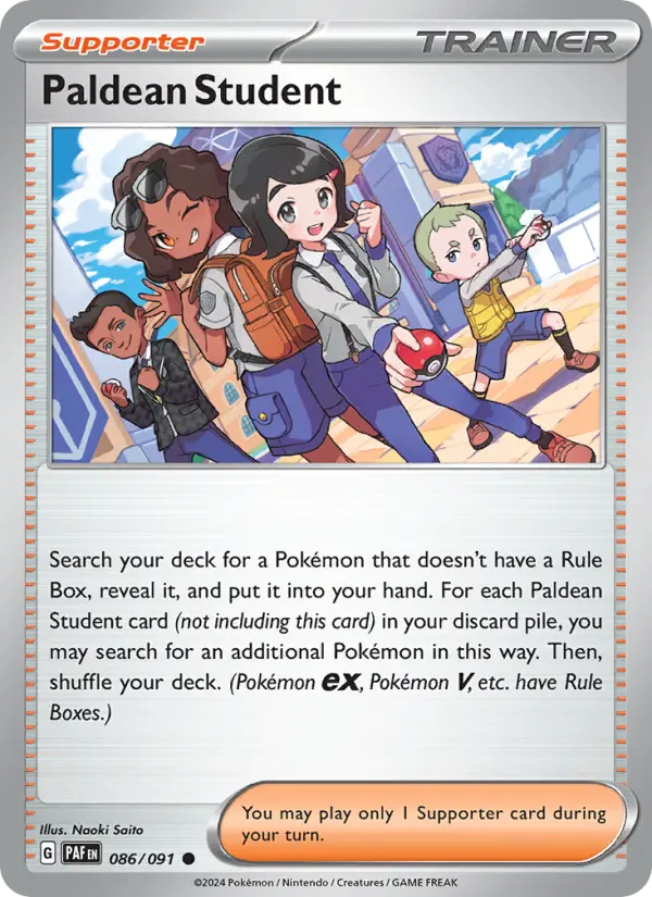 Paldean Student #086