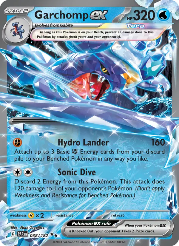 Garchomp ex #038