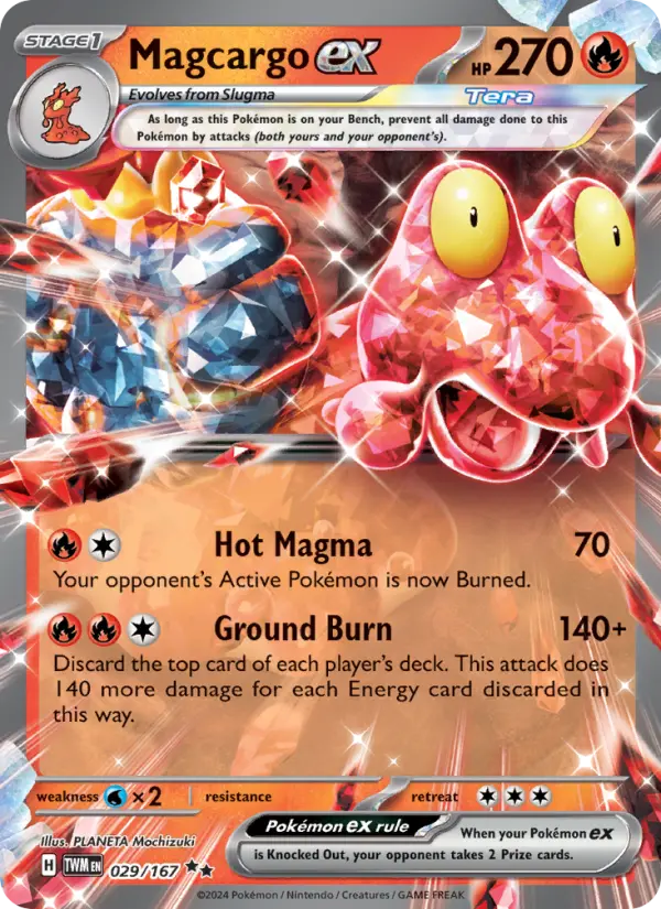 Magcargo ex #029