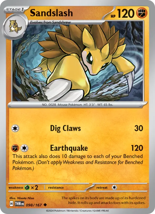 Sandslash #098