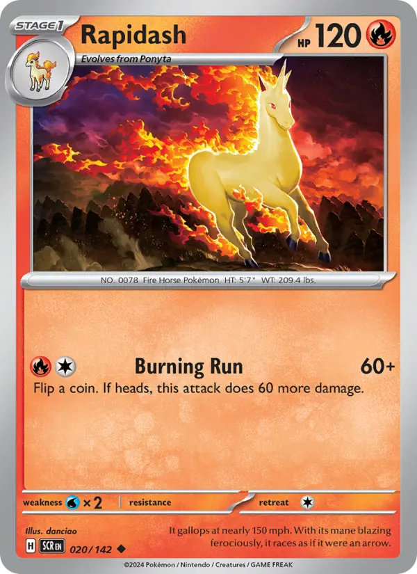 Rapidash #020