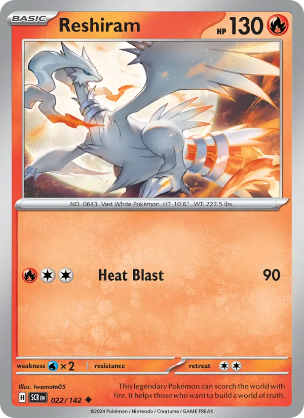 Reshiram #022