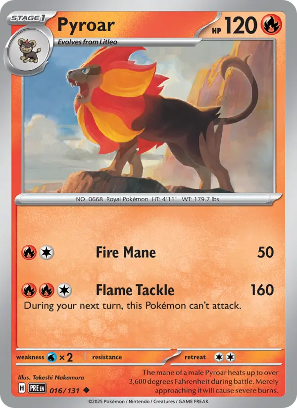 Pyroar #016