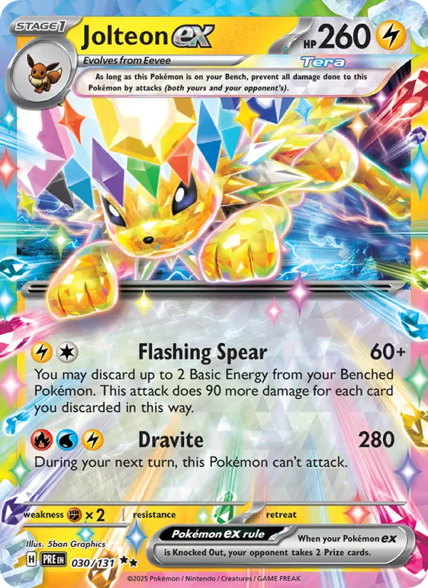 Jolteon ex #030