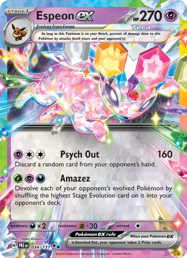 Espeon EX #034