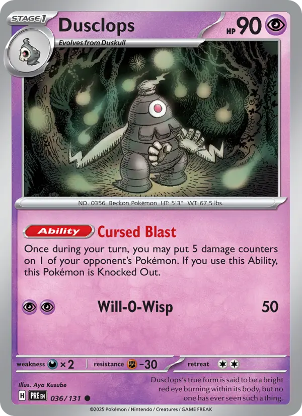 Dusclops #036