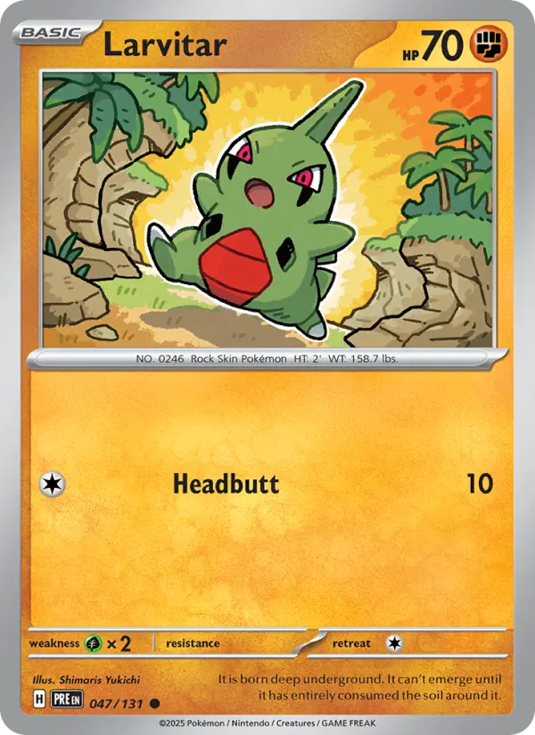 Larvitar #047