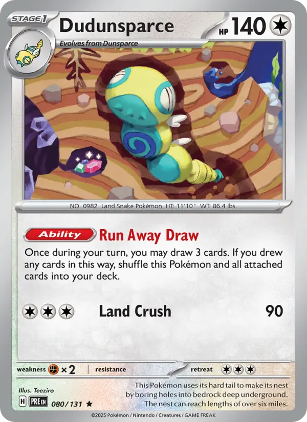 Dudunsparce #080