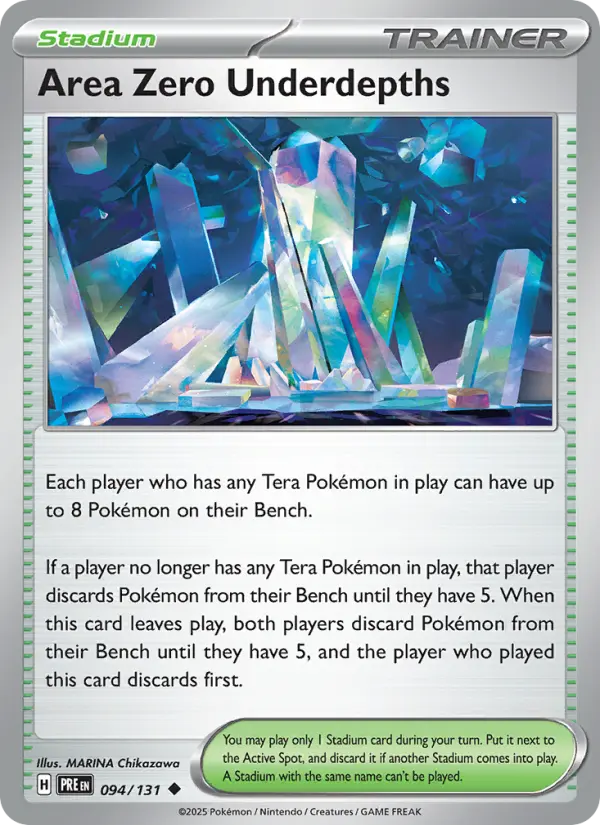 Area Zero Underdepths #094
