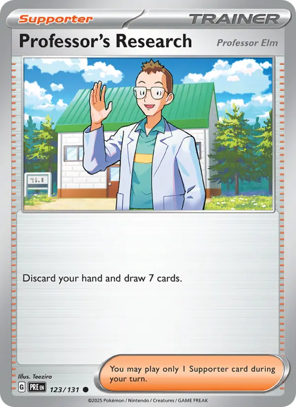 Professor's Research - Professor Elm #123