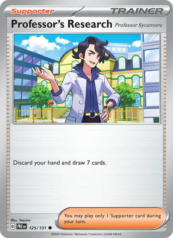 Professor's Research - Professor Sycamore #125