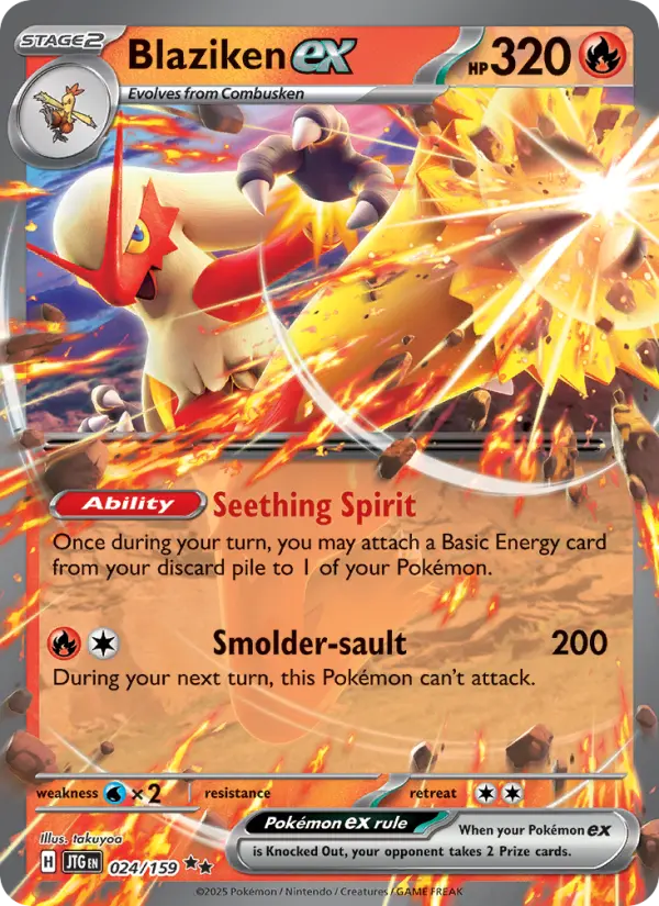 Blaziken ex #024