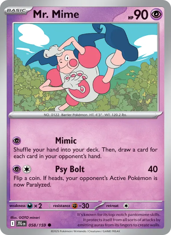 Mr. Mime #058