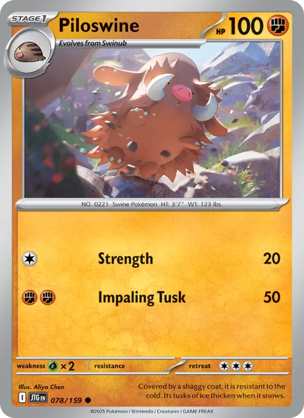 Piloswine #078