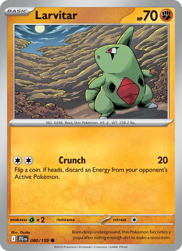 Larvitar #080