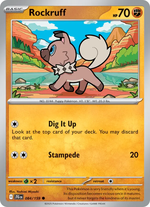 Rockruff #084