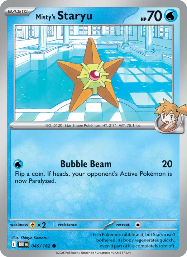 Misty's Staryu #046