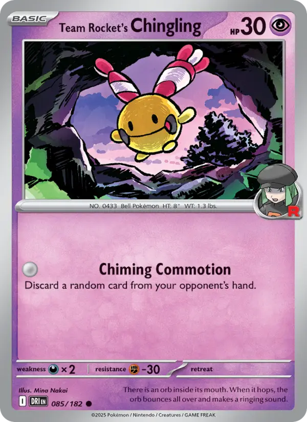Team Rocket's Chingling #085