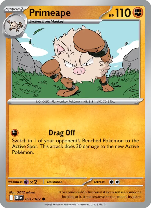 Primeape #091