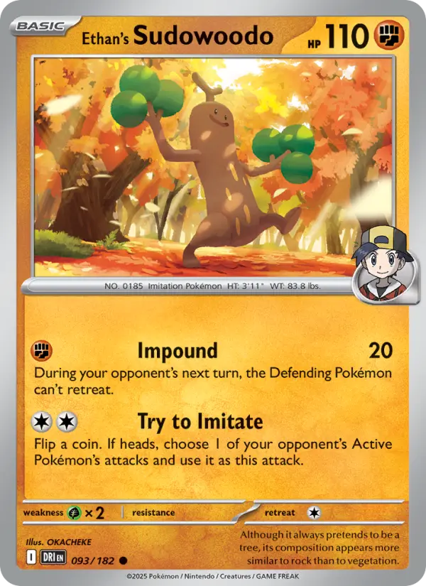 Ethan's Sudowoodo #093