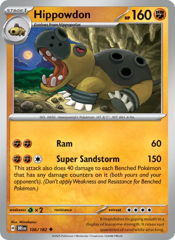 Hippowdon #106