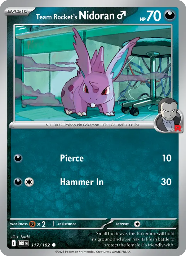 Team Rocket's Nidoran [M] #117