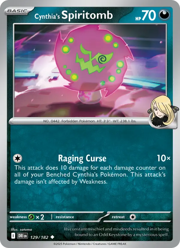 Cynthia's Spiritomb #129