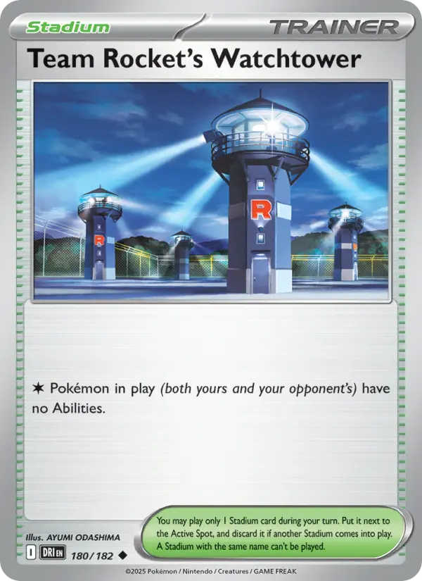 Team Rocket's Watchtower #180