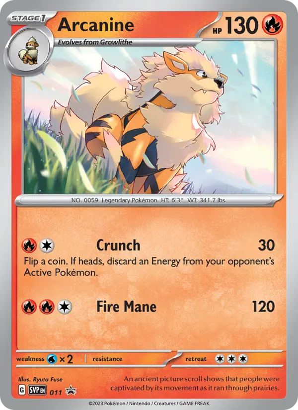 Arcanine #011