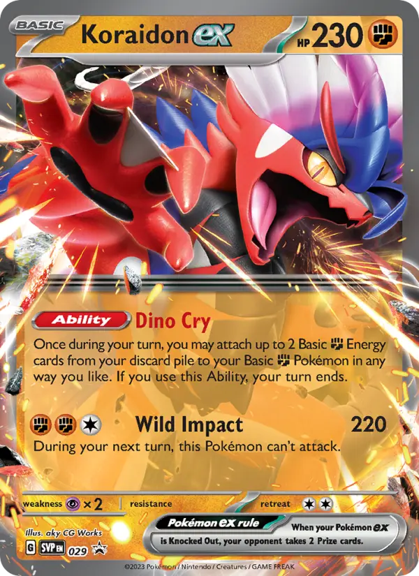 Koraidon ex #029