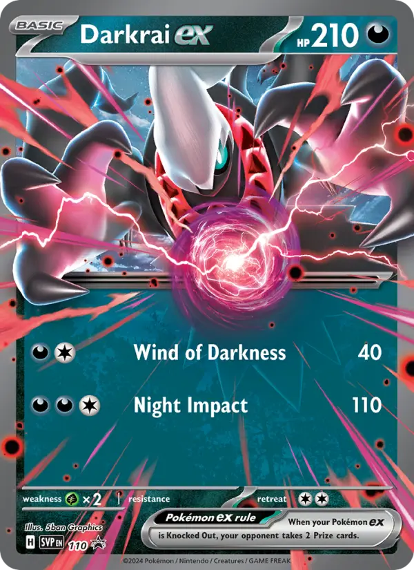 Darkrai EX #110