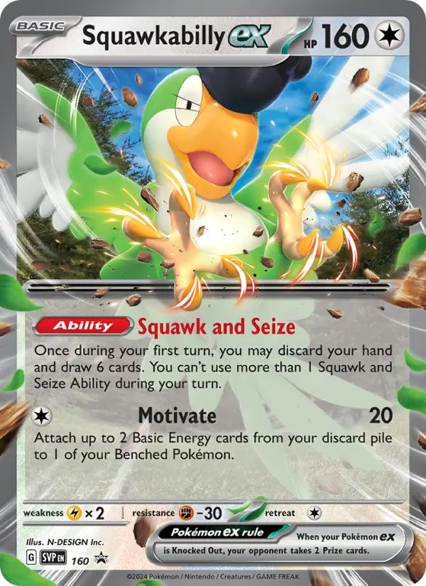 Squawkabilly ex #160