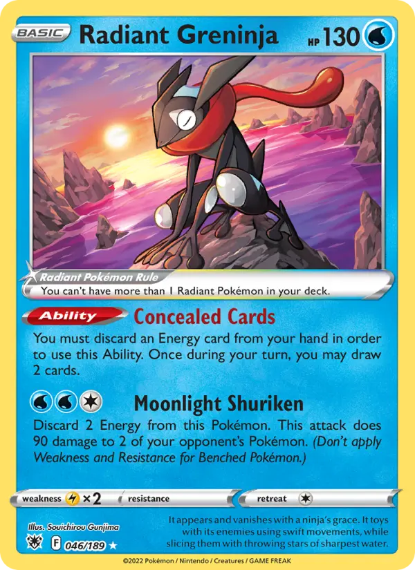 Radiant Greninja #046