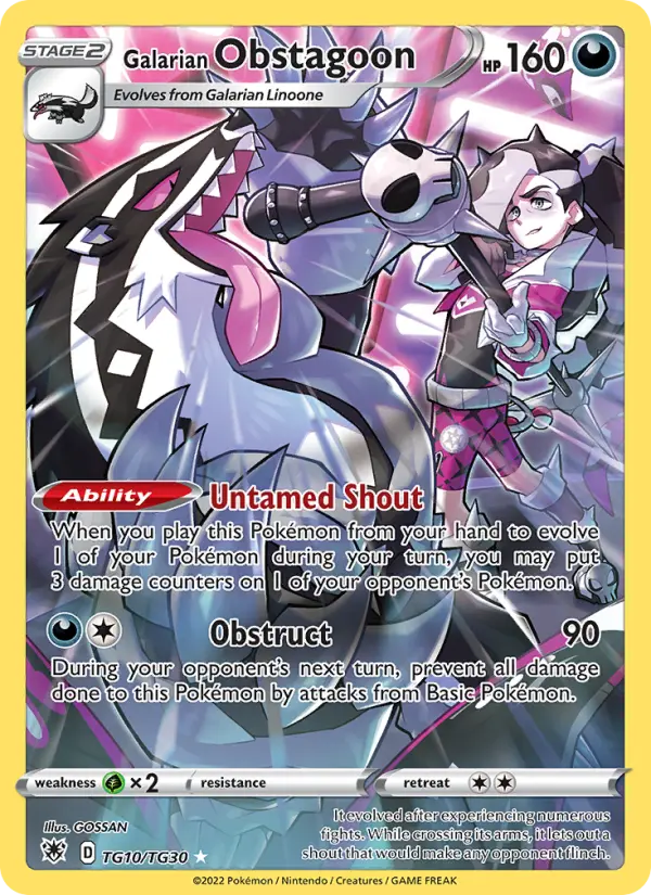 Galarian Obstagoon #10