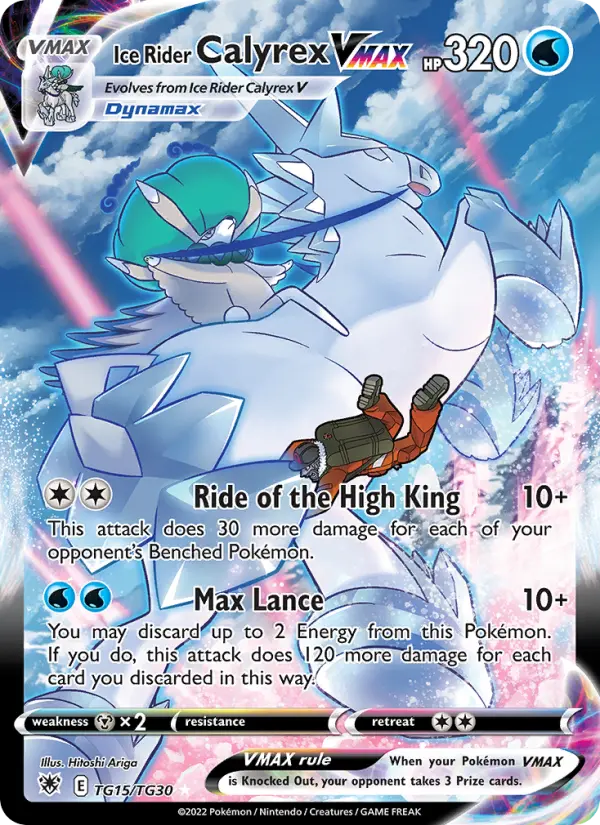 Ice Rider Calyrex VMAX #15
