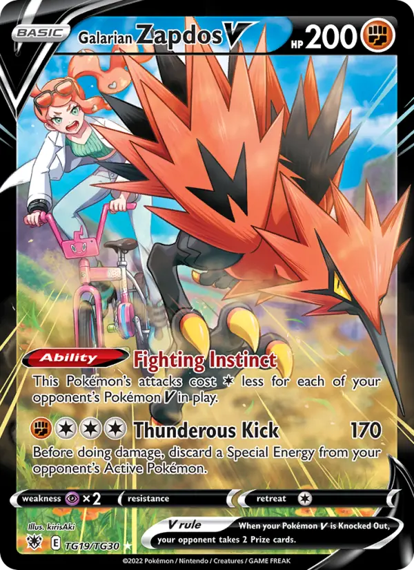 Galarian Zapdos V #19