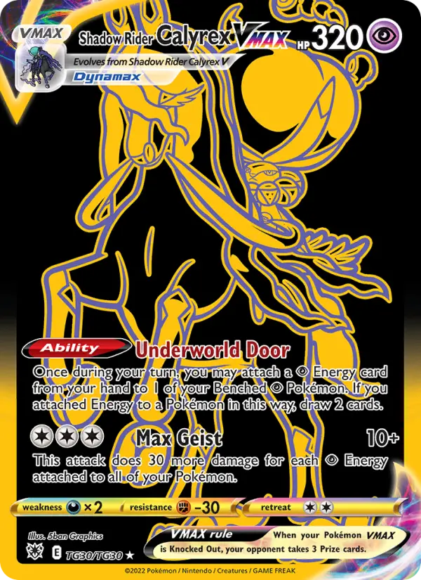 Shadow Rider Calyrex VMAX #30