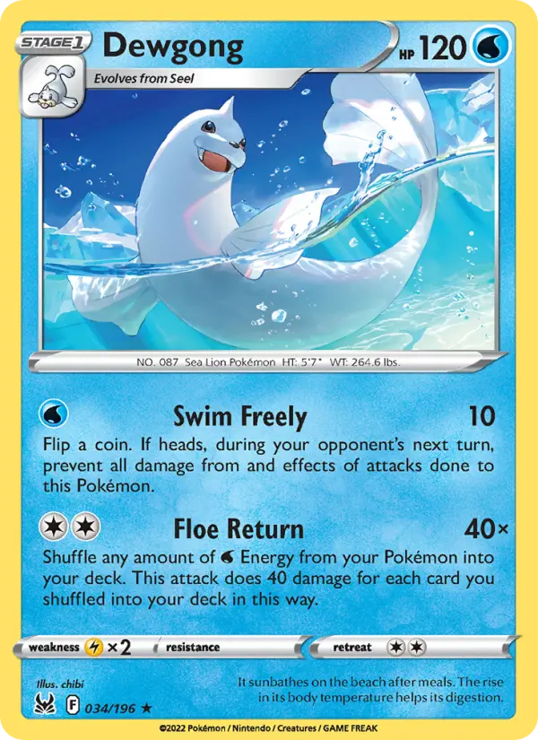 Dewgong #034