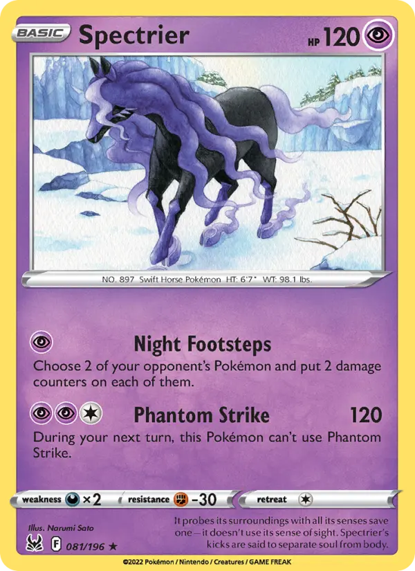Spectrier #081 — Lost Origin (Reverse Holo)