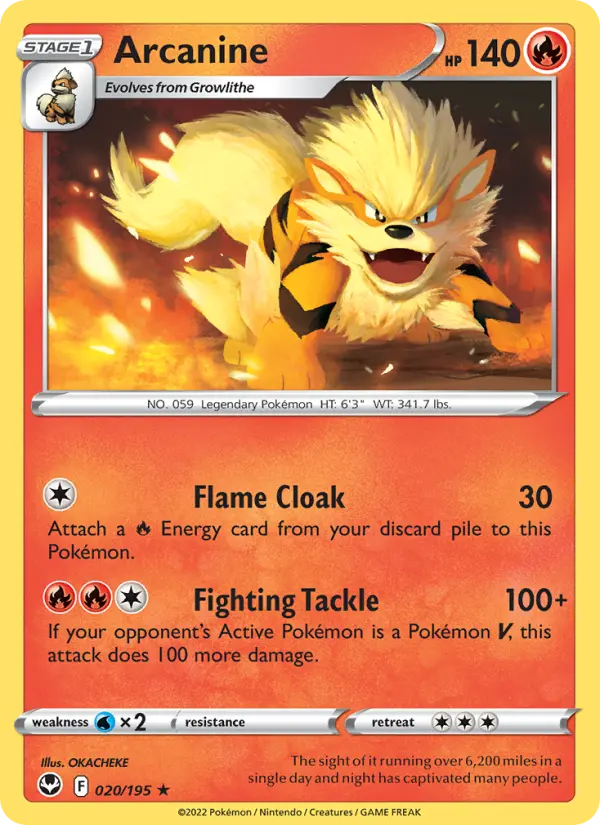 Arcanine #020