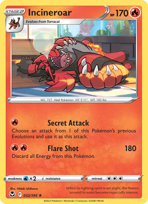 Incineroar #032