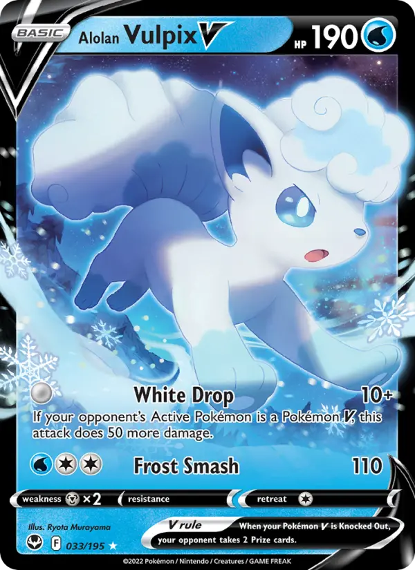 Alolan Vulpix V #033