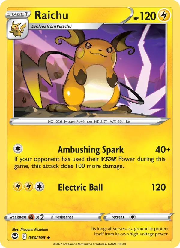 Raichu #050